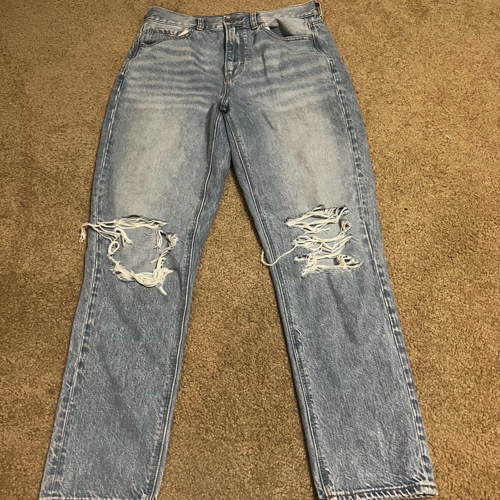 Womens American Eagle Mom Jeans
